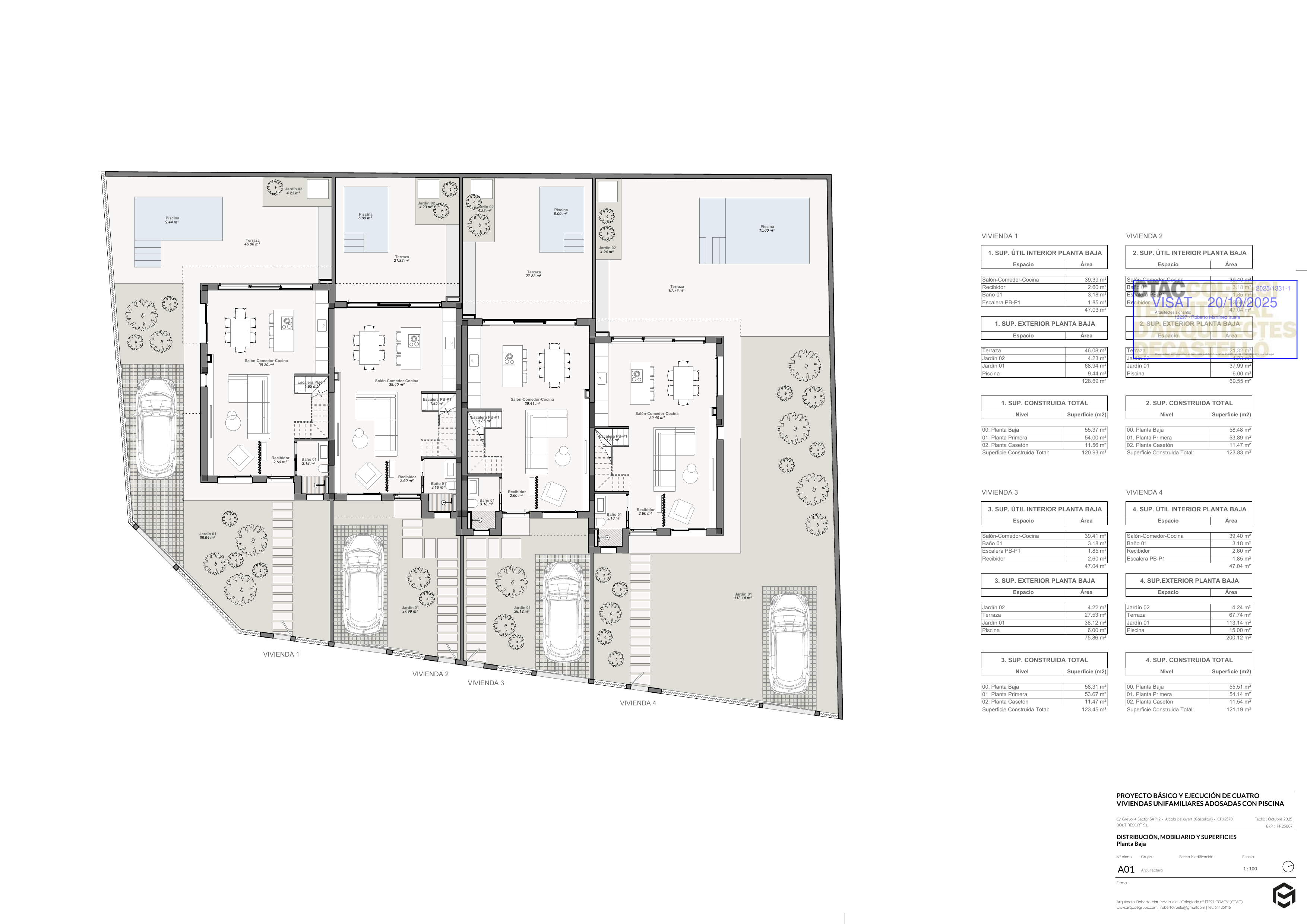 Planta baja de Bolt Resort